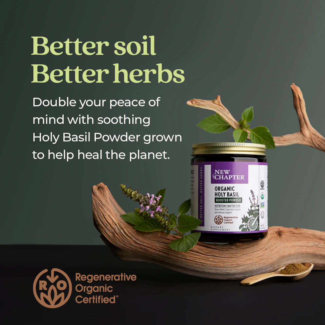 Organic Holy Basil Booster Powder - Image 5