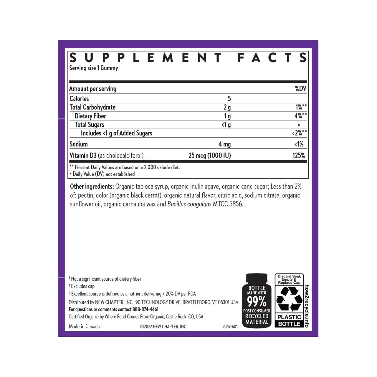 Strength Support Vitamin D3+ Gummies - Image 8